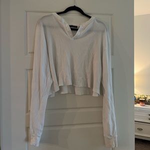 Brandy Melville Comfy White Tee